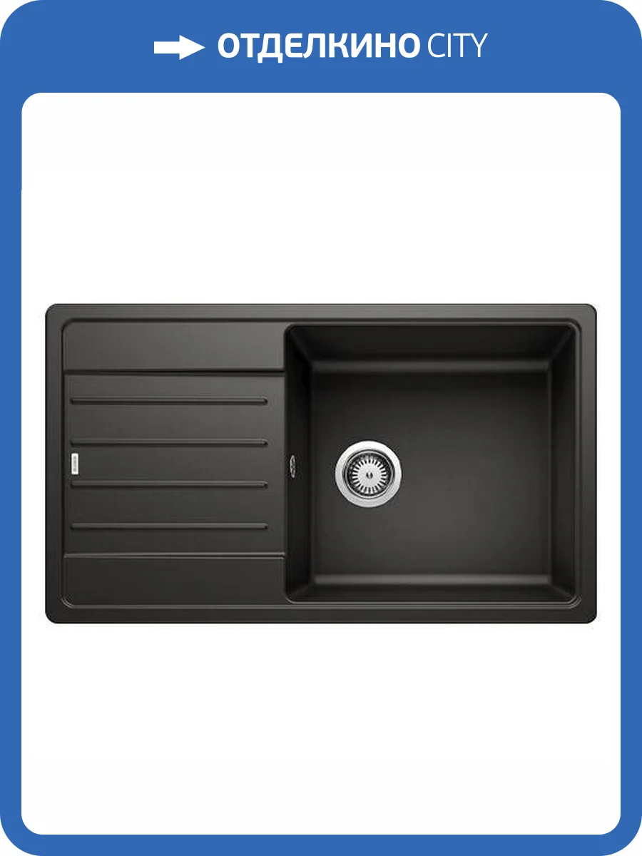 Мойка кухонная Blanco Legra XL 6 S 526087 черный фото 6
