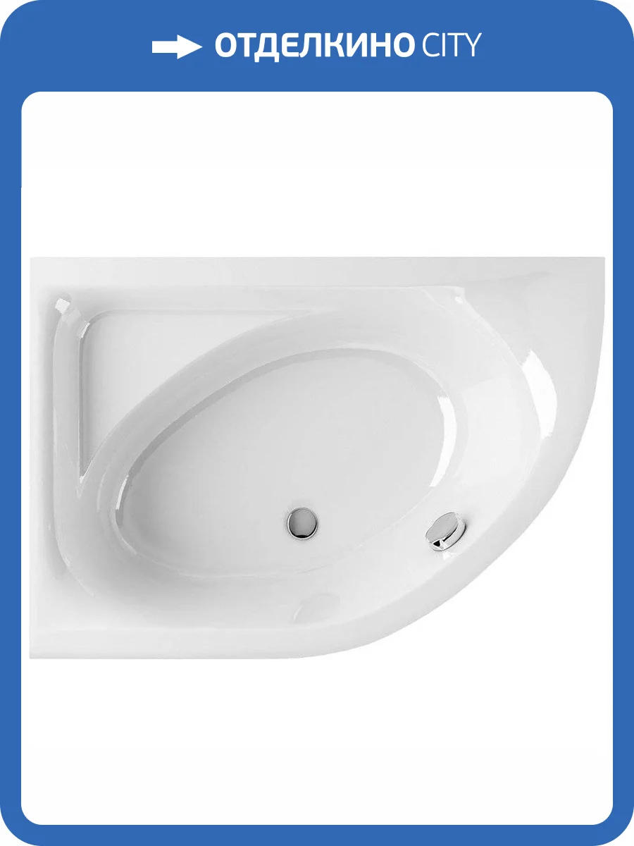 Акриловая ванна Excellent Aquarella 150x100 левая фото 4