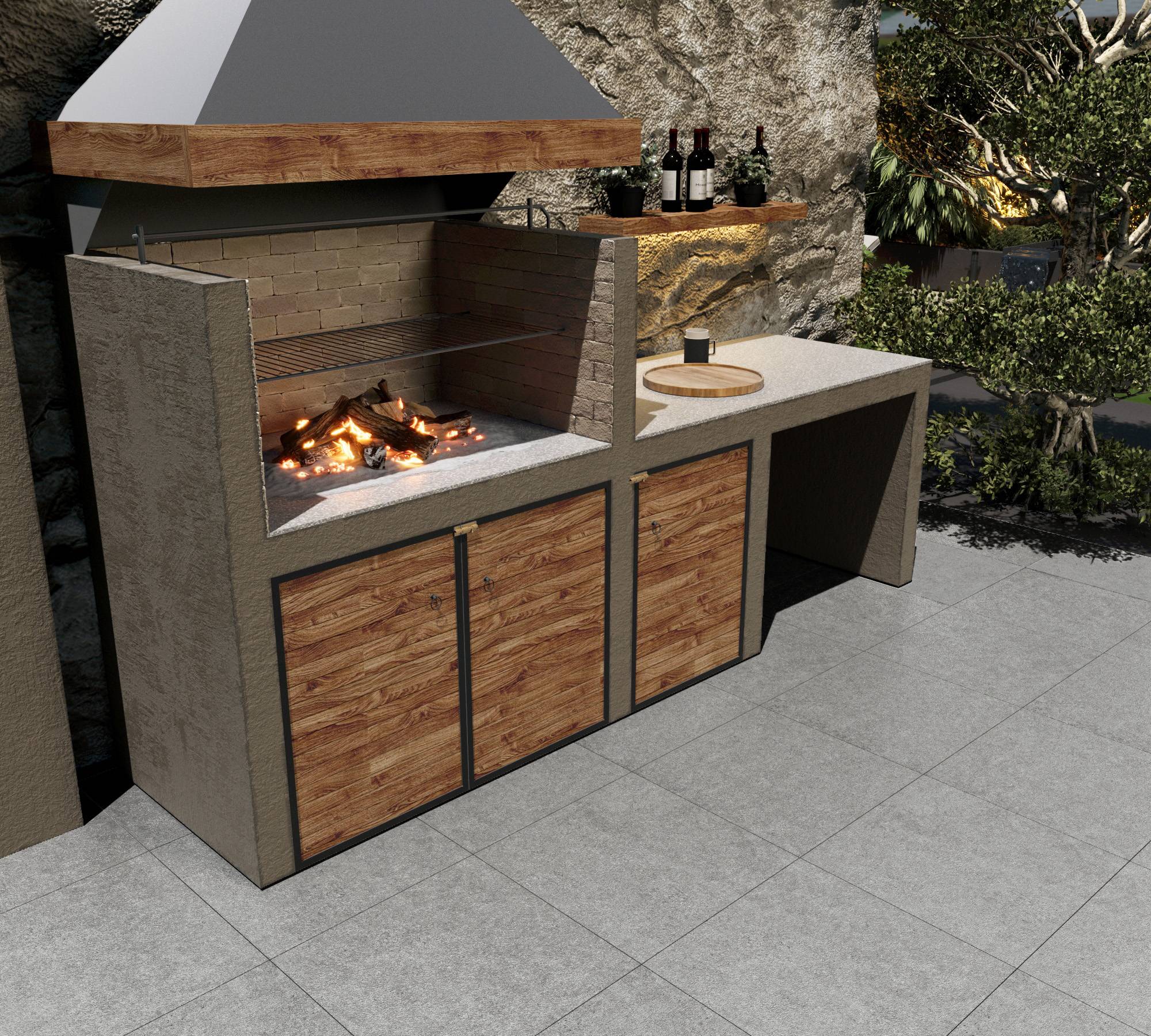 Керамогранит Creanza Bottega EX-211 Gris 60x60 фото 7
