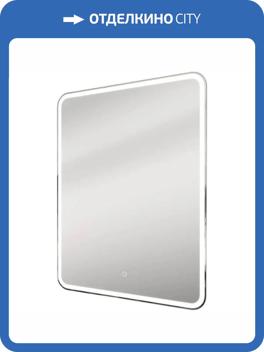 Зеркало Orange Нэйчэр ONP-60ZE с LED подсветкой и антизапотеванием сенсорное фото 2
