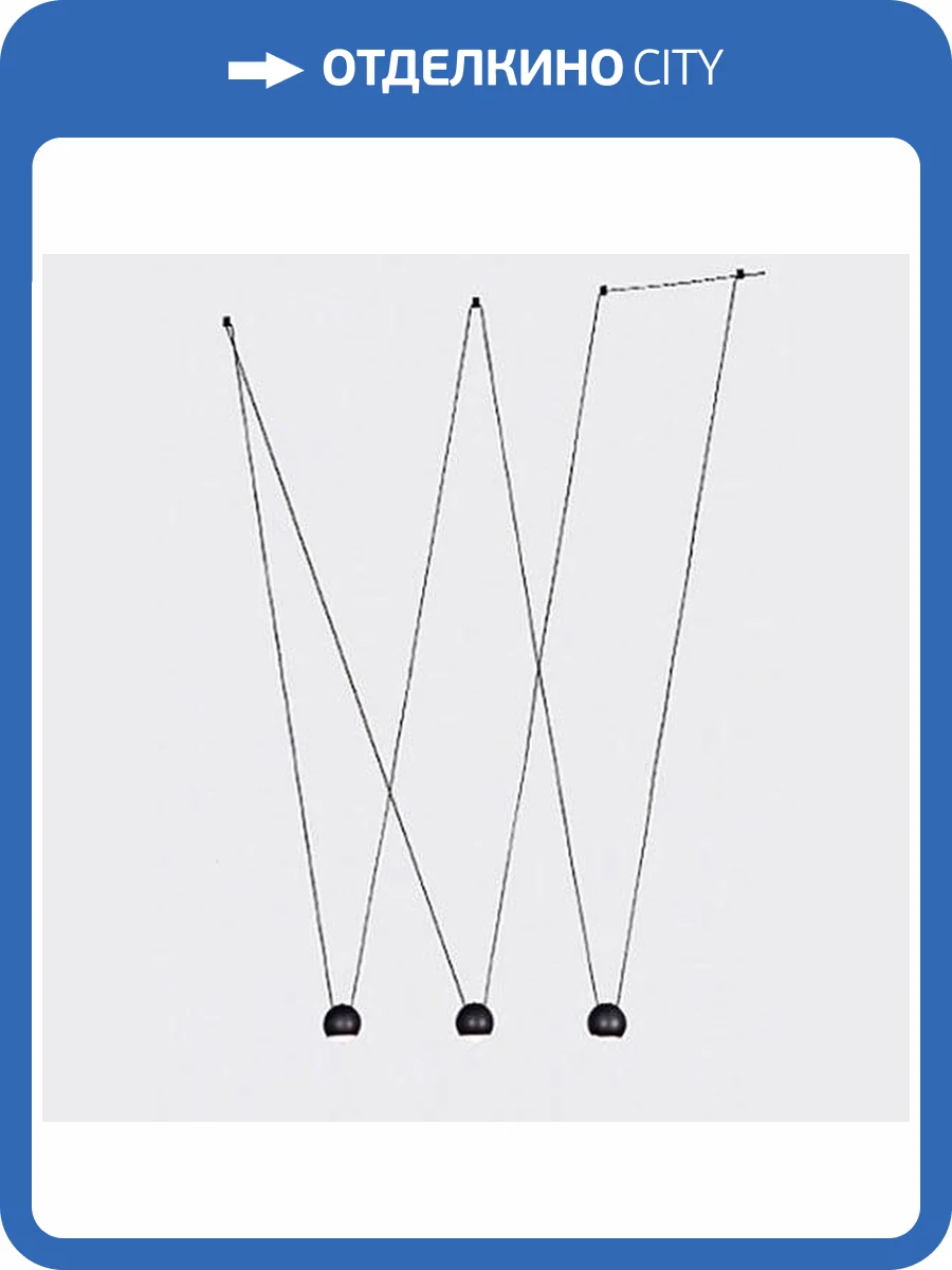 Подвесной светодиодный светильник Italline IT03-1425 black фото 5