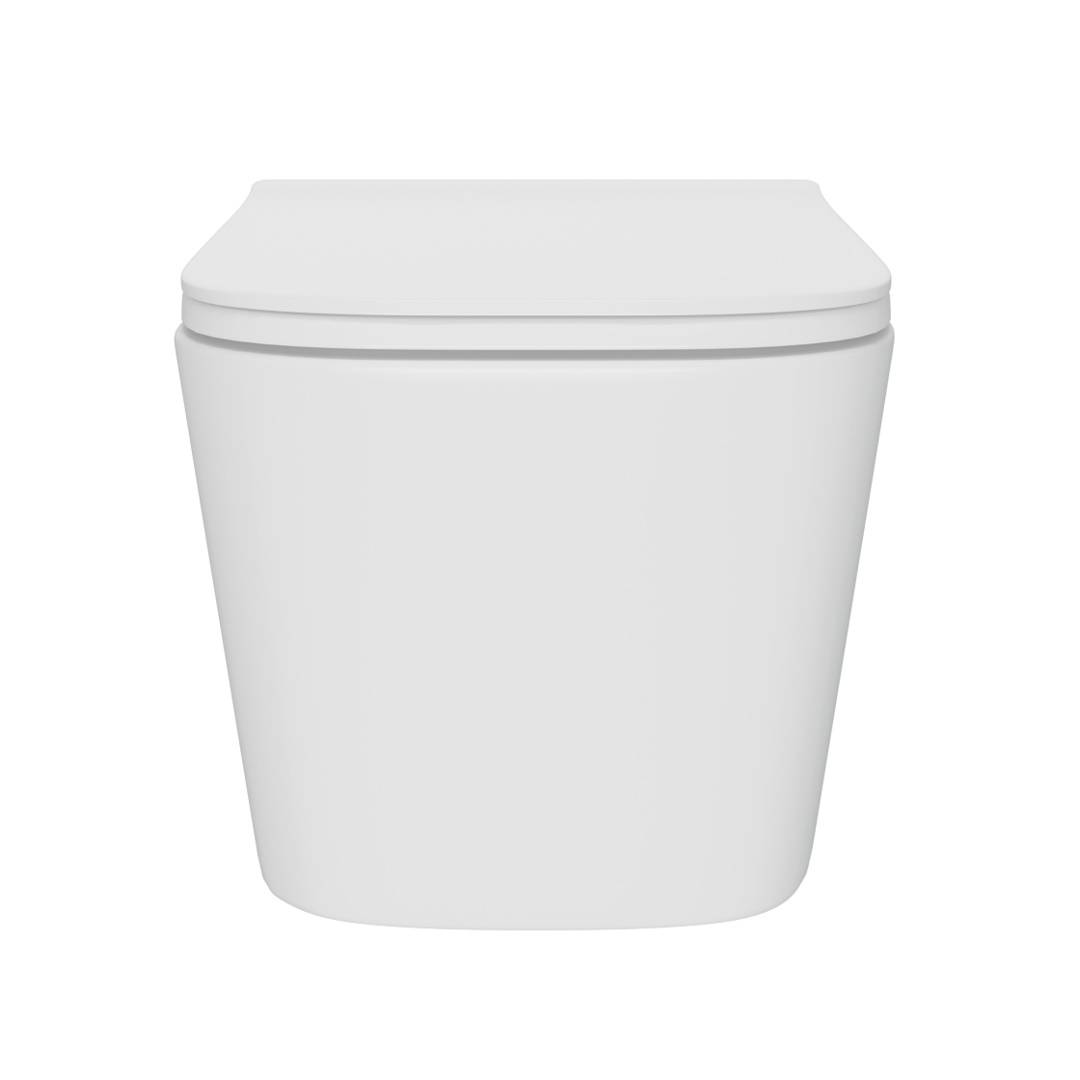 Унитаз подвесной Watersense Eva Pro Vortex W00788 безободковый, сиденье микролифт фото 3