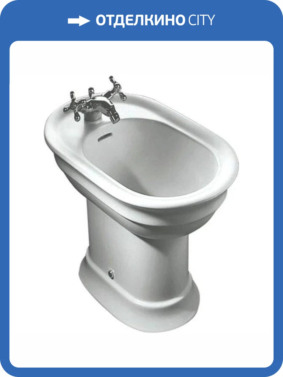 Биде напольное Hatria Dolcevita Y0ET с 1 отверстием фото 3