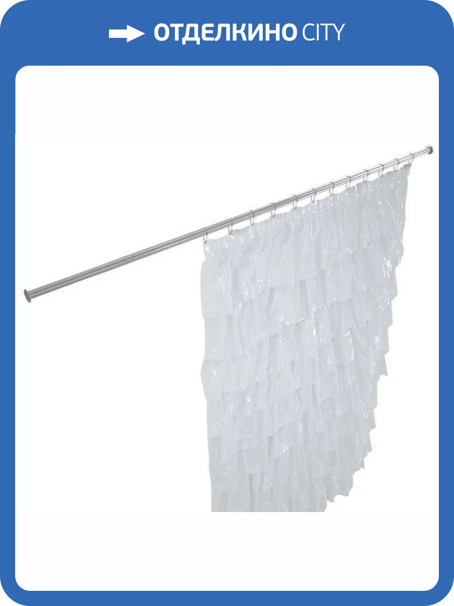 Карниз для ванны Aquanet прямой 150 фото 2