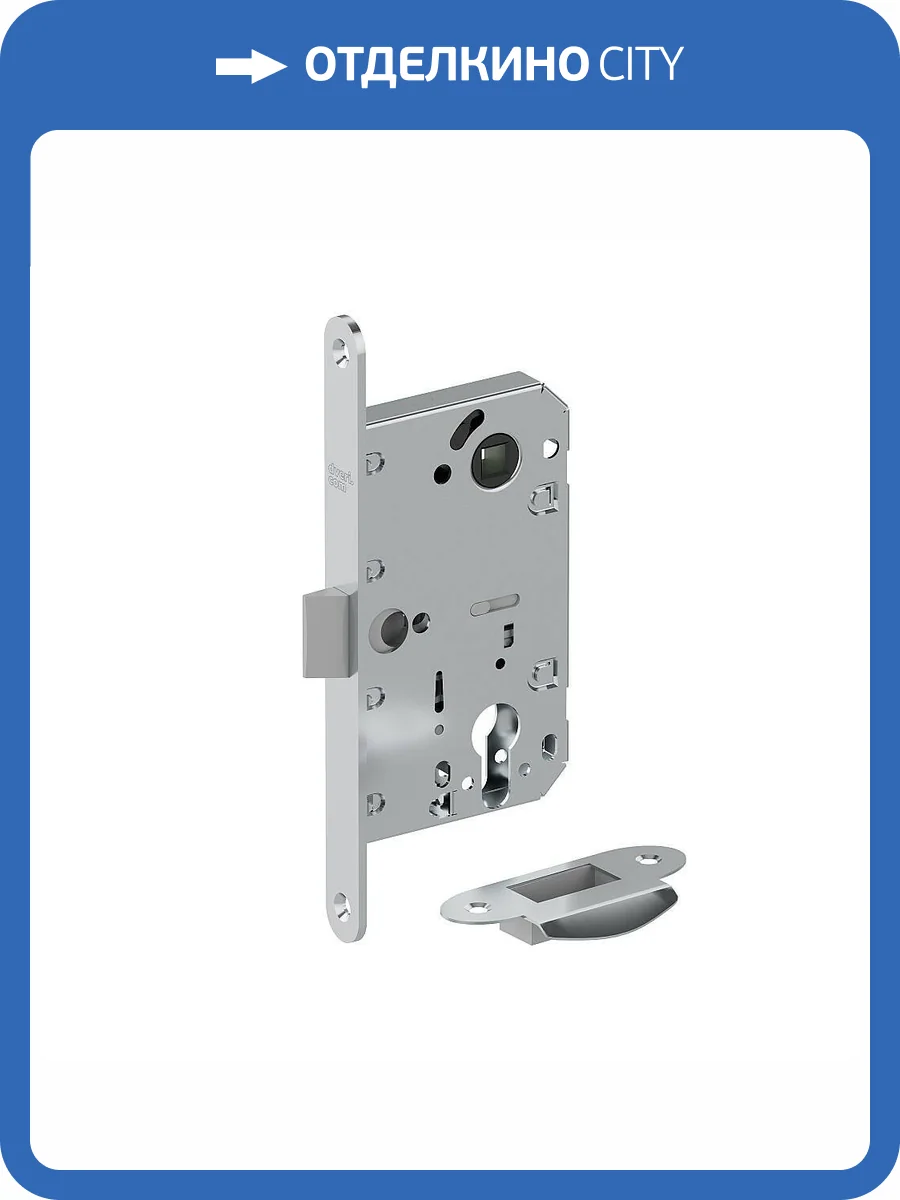 Замок Bravo LP-3-CL Chrome фото 2