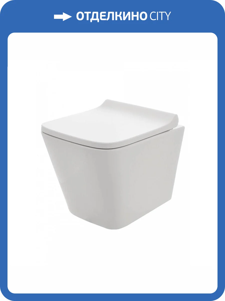 Унитаз подвесной AQUAme AQM2004 с крышкой-сиденьем микролифт фото 8