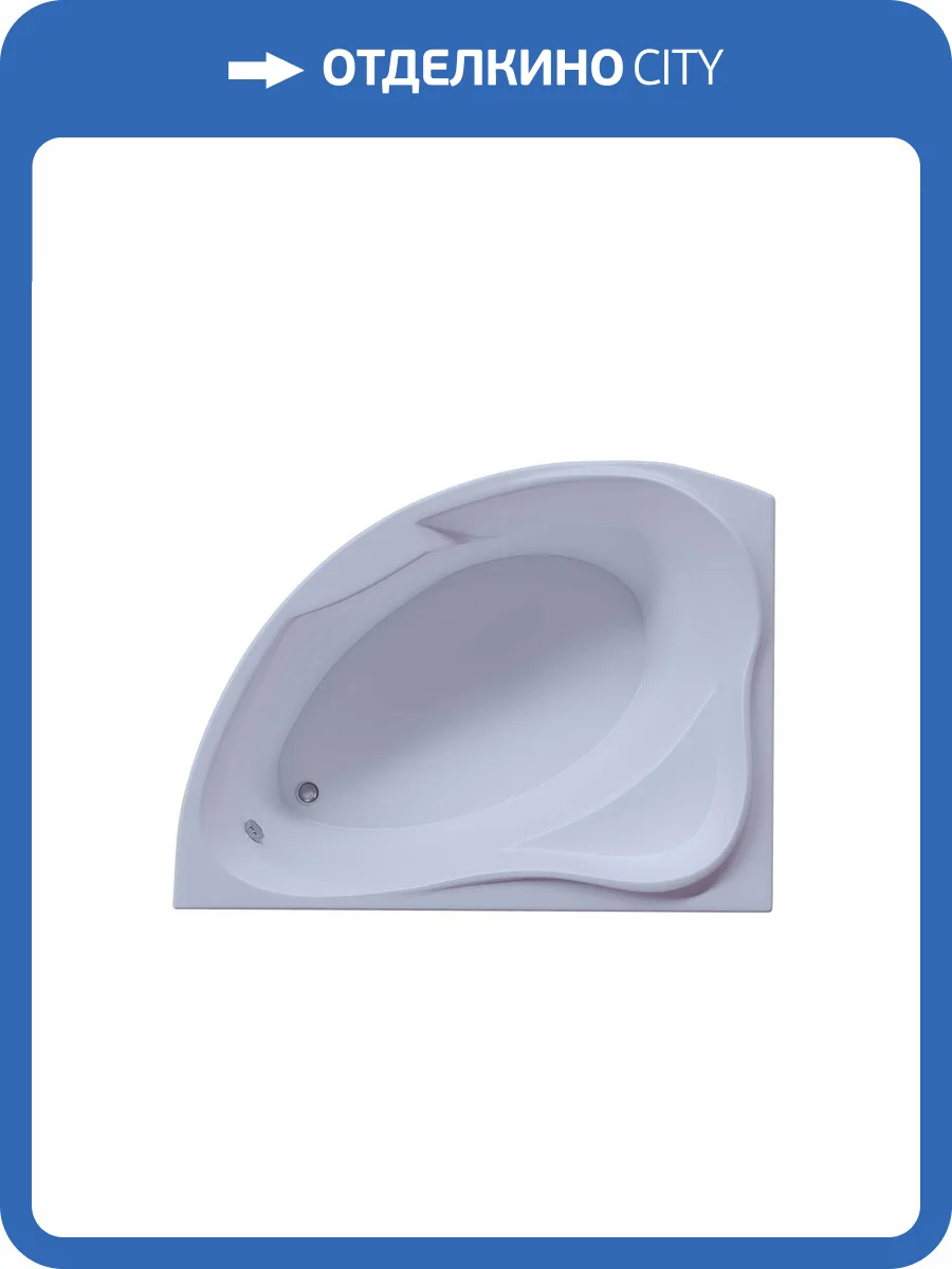 Акриловая ванна Aquatek Альтаир ALT160-0000067 160x120 левая, с вклеенным каркасом фото 7