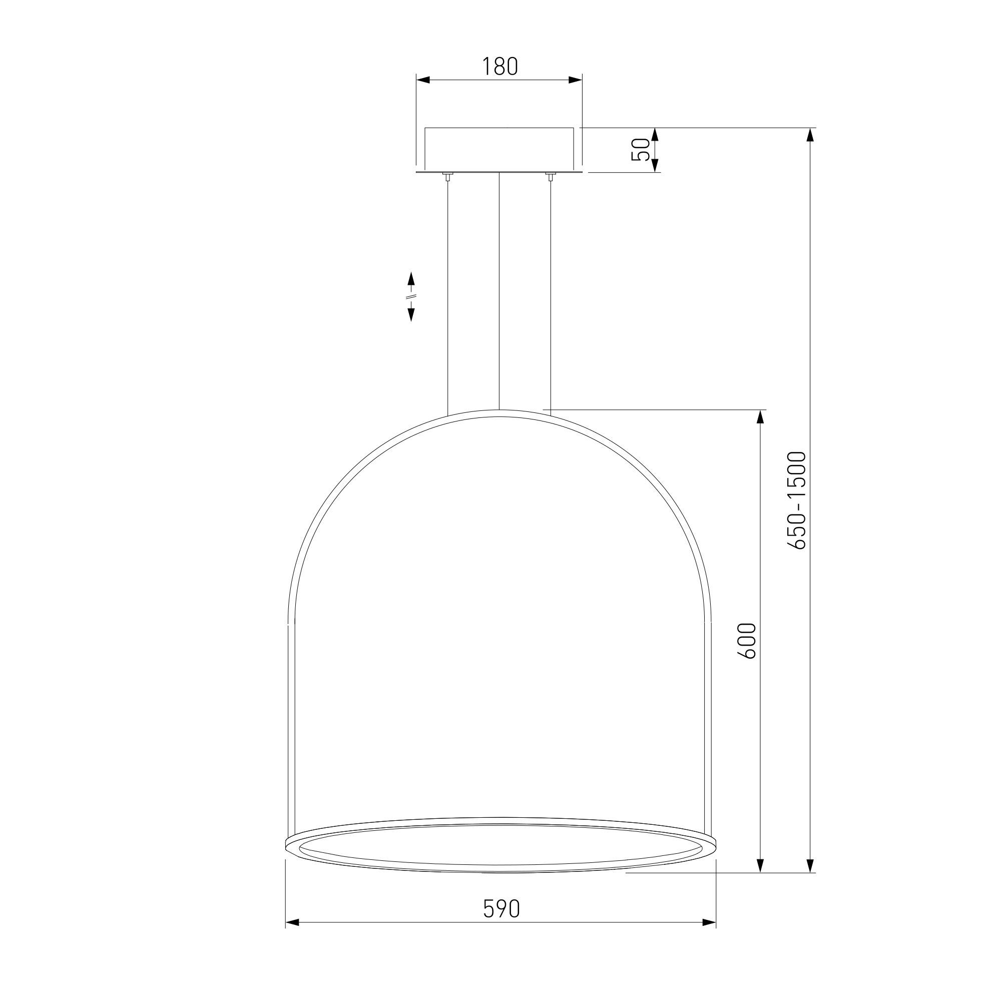 Подвесной светодиодный светильник Eurosvet Over 90323/1 белый фото 5