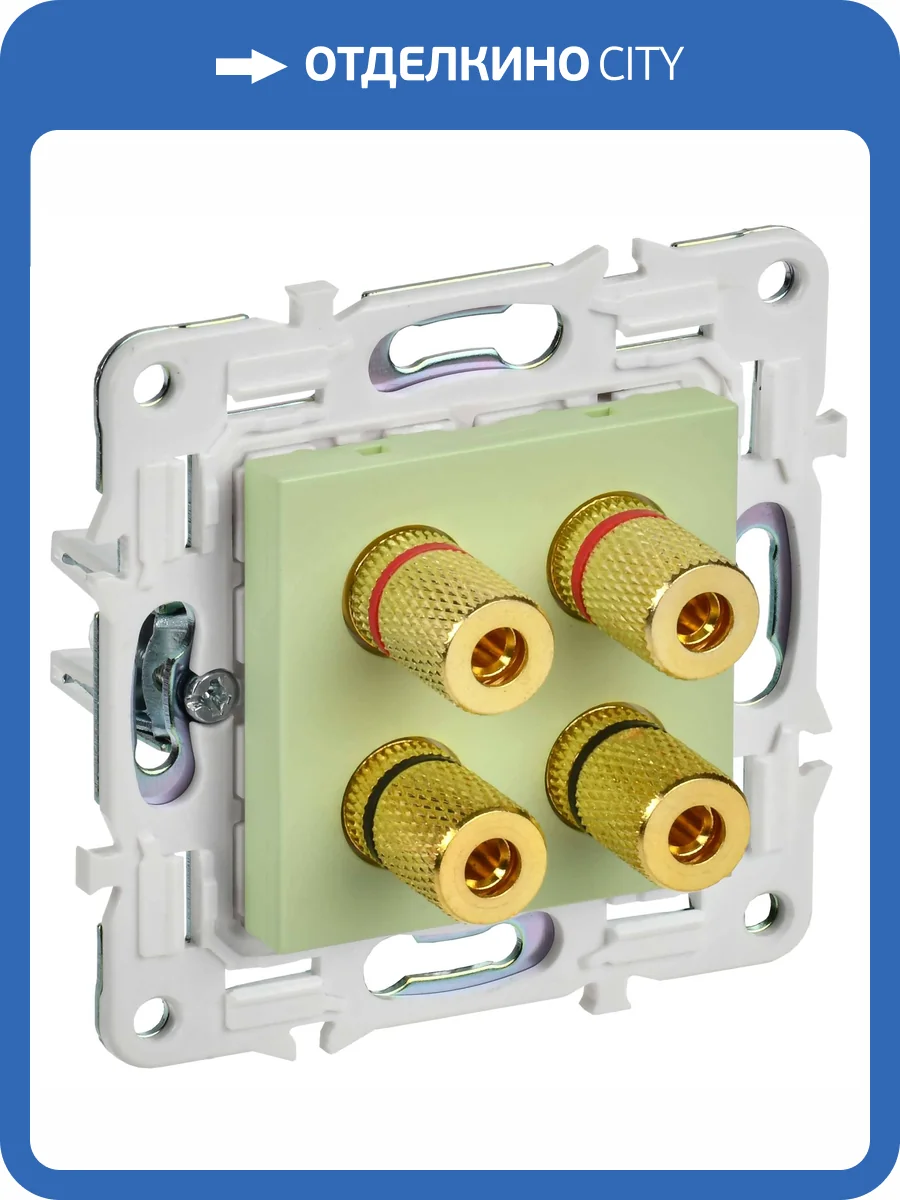 Акустическая розетка IEK Skandy SK-S40-K06 мятный фото 2