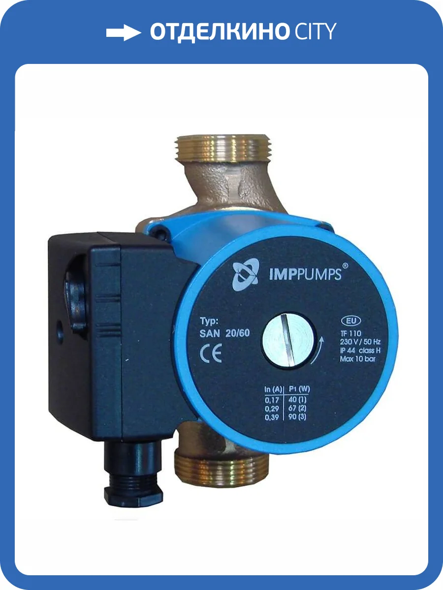 Циркуляционный насос IMP PUMPS SAN 20/60-150 фото 2