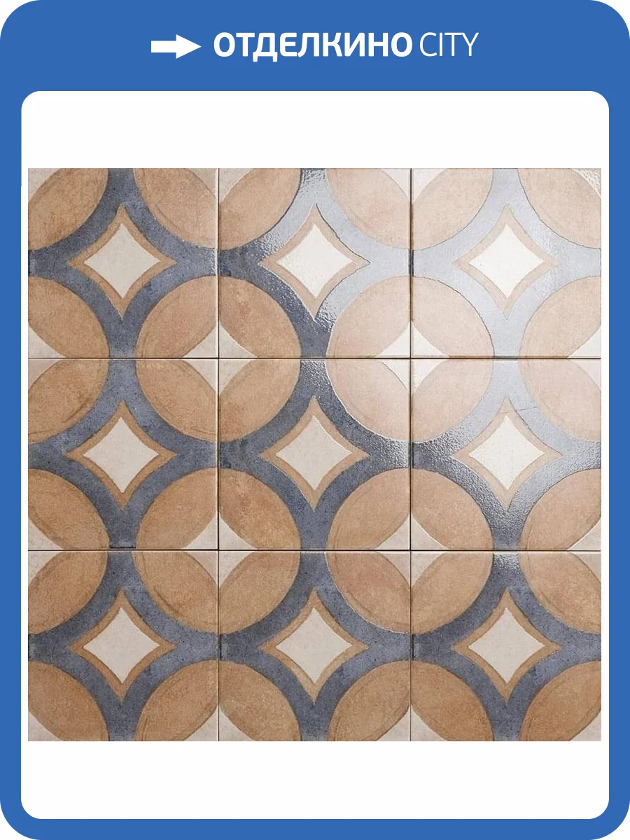 Декор Mainzu Fondant Decor Natural Matt 20x20 фото 4