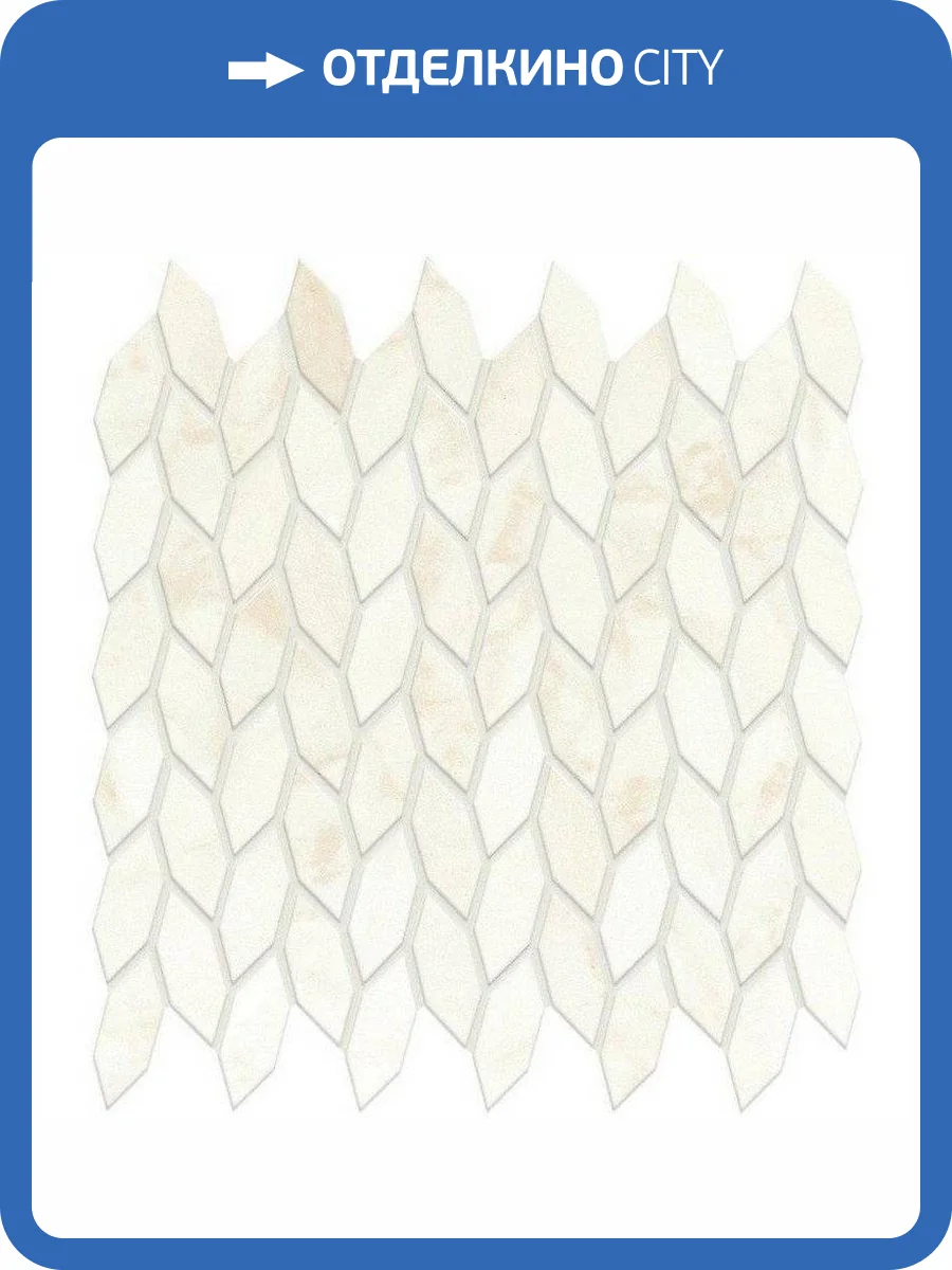 Мозаика Atlas Concorde Marvel Shine A4WO Calacatta Delicato Mos. Twist Silk 30.5x30.5 фото 2