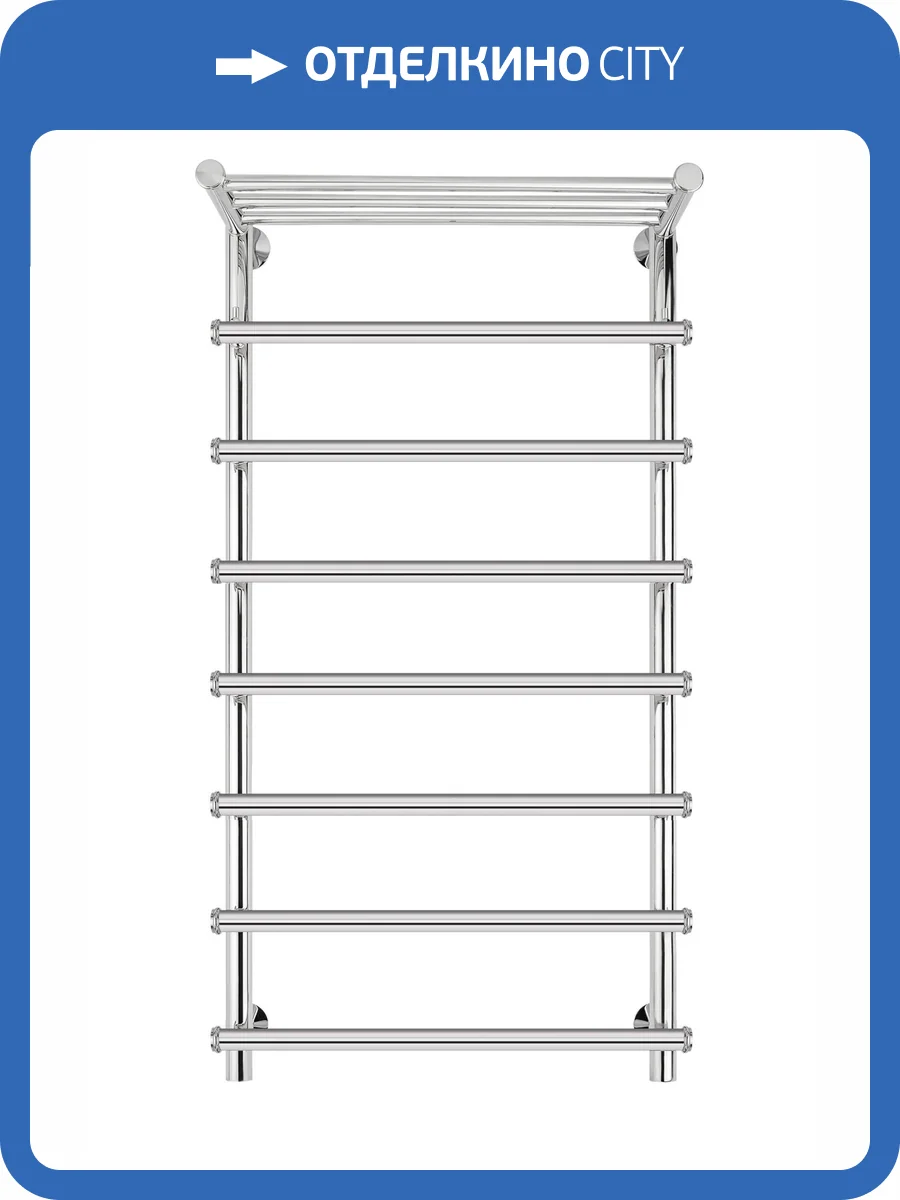 Полотенцесушитель электрический Secado Турин 4603777455262 1 СП 100x40x50, L, хром фото 3