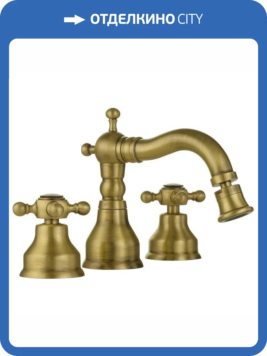 Смеситель для биде Migliore Revival 19487 бронза фото 3