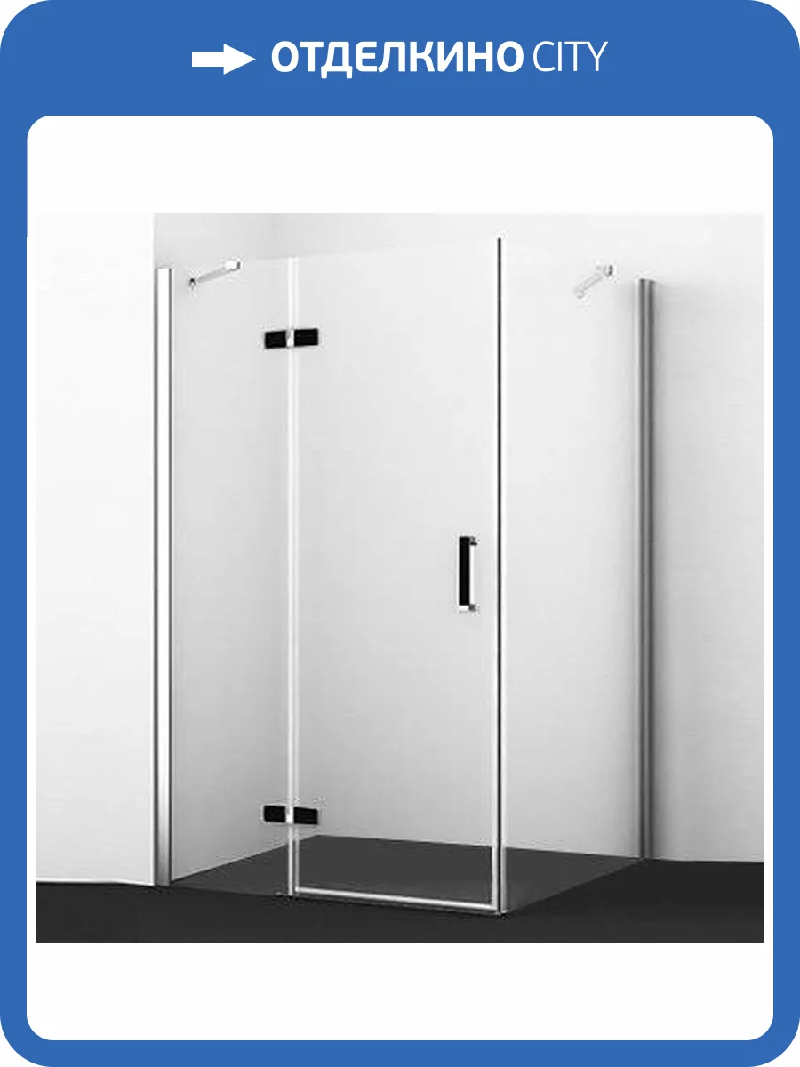 Душевой уголок Wasserkraft Aller Black 10H10LBLACK 120x100 см фото 10