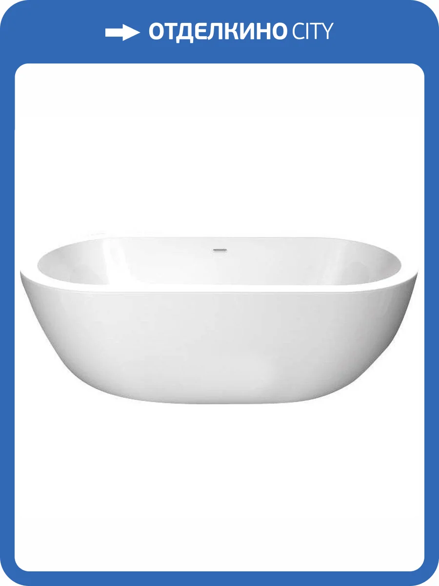 Акриловая ванна BelBagno BB13-1800 180x86 фото 4