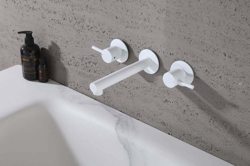Смеситель для раковины Abber Emotion AF88121W белый матовый фото 2