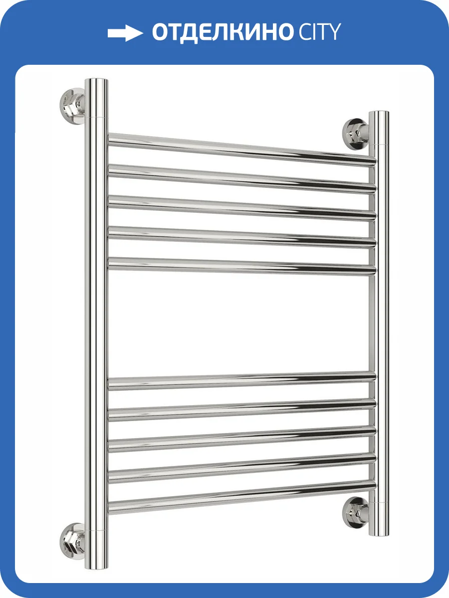 Полотенцесушитель водяной Сунержа 00-0220-6050 Богема+ прямая 600х500 фото 3