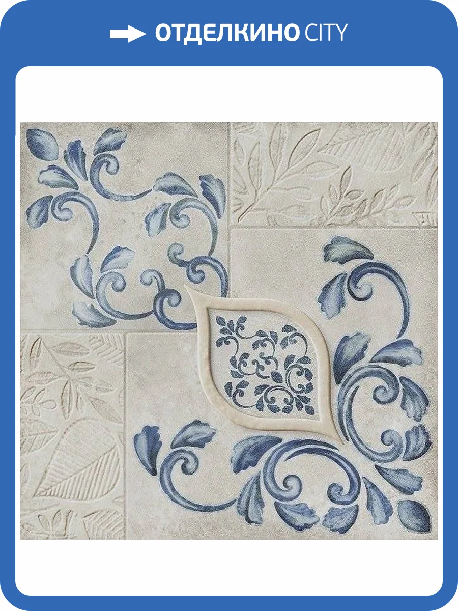 Декор Kerama Marazzi Сиена VT\A330\SG1544N 3 Матовый 20x20 фото 2