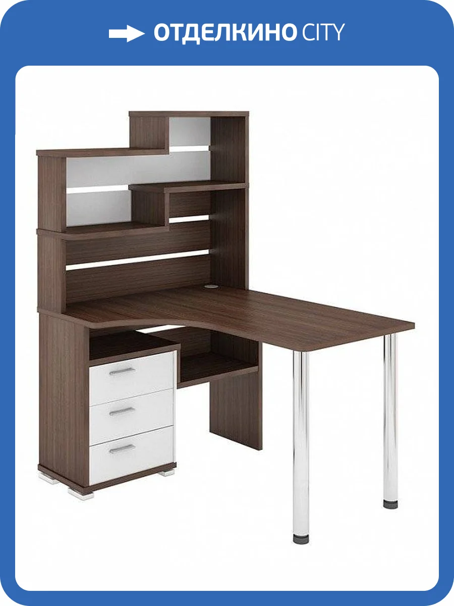 Стол компьютерный Merdes Домино MER_SR-132_SHBE-LEV фото 2