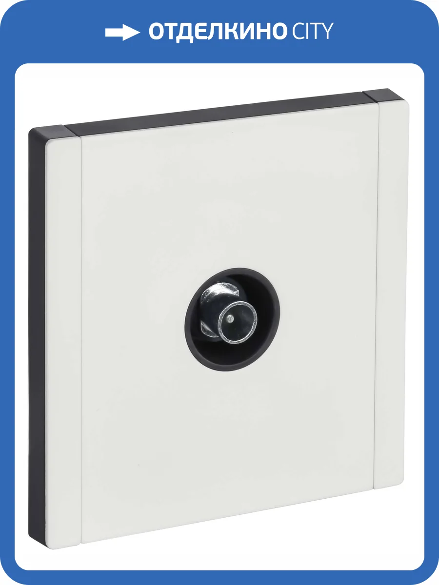 ТВ-розетка проходная IEK Forte&Piano FP-A10-P-M-K01 белый фото 7