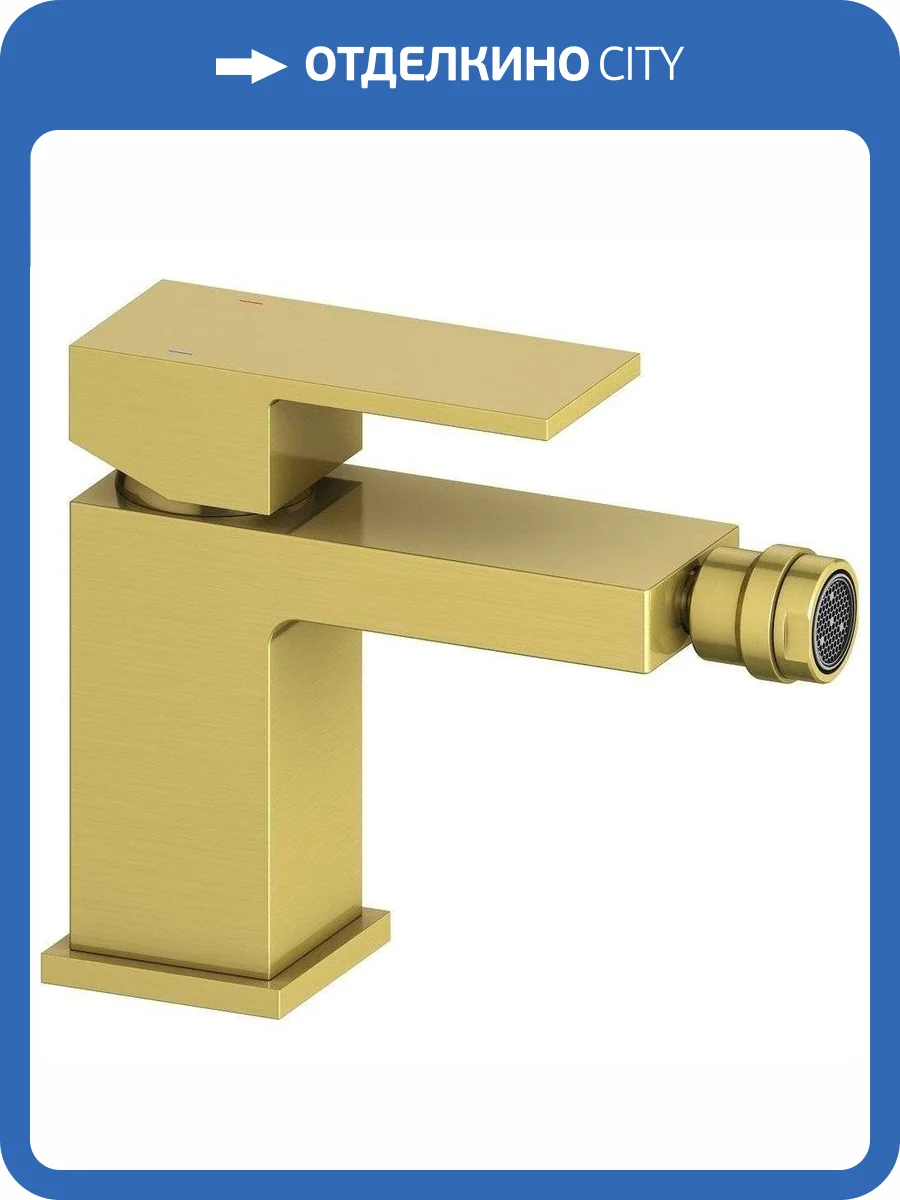 Смеситель для биде Timo Selene 2062/17F золотой фото 3