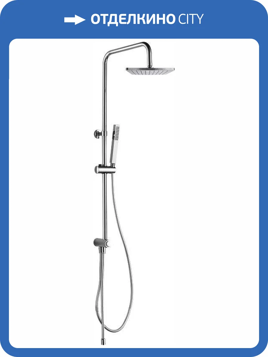 Душевая стойка Aquanet Practic AF100-70-S-C хром фото 6