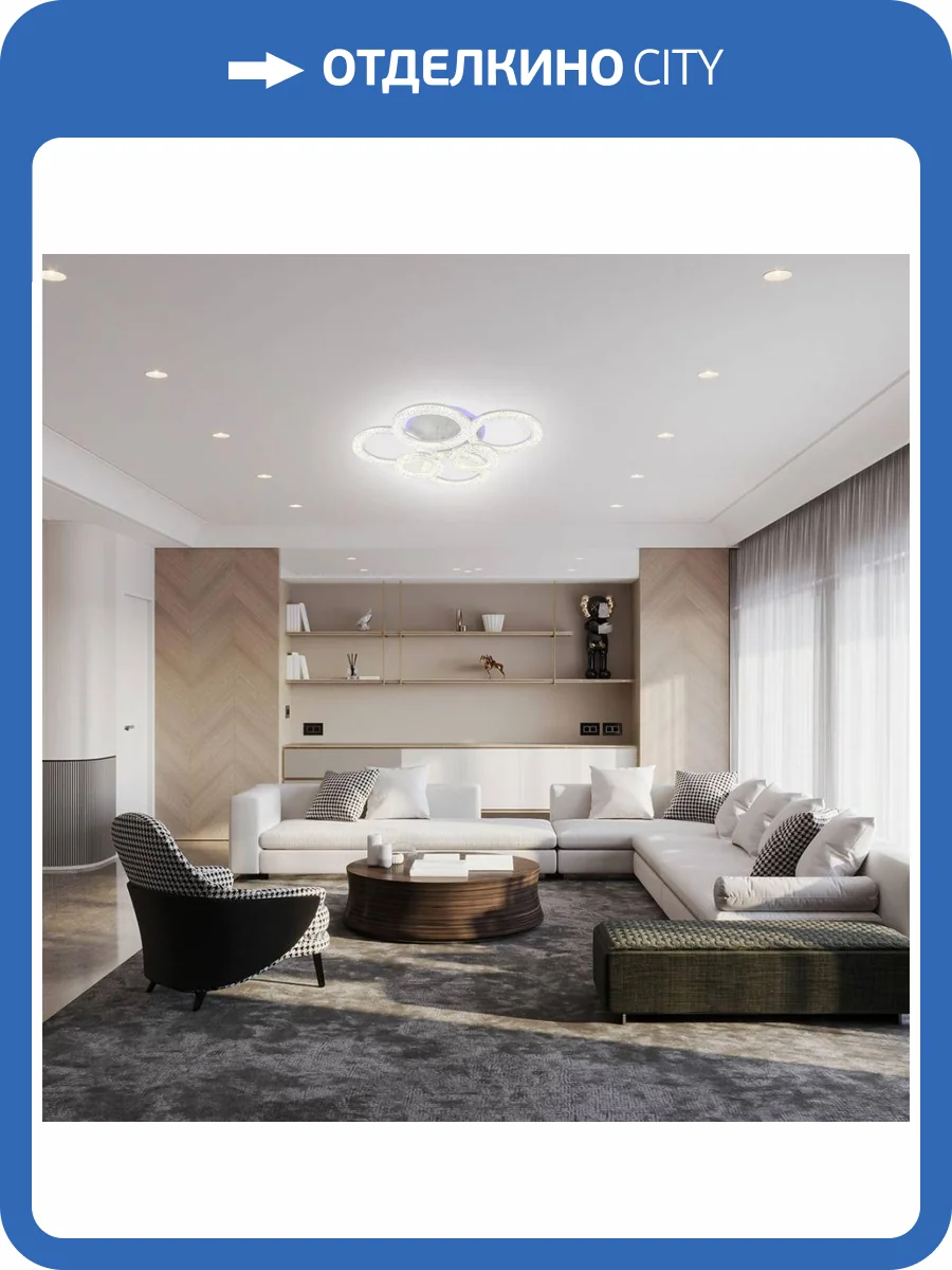 Потолочная светодиодная люстра Escada Alunit 10296/6LED BL фото 5