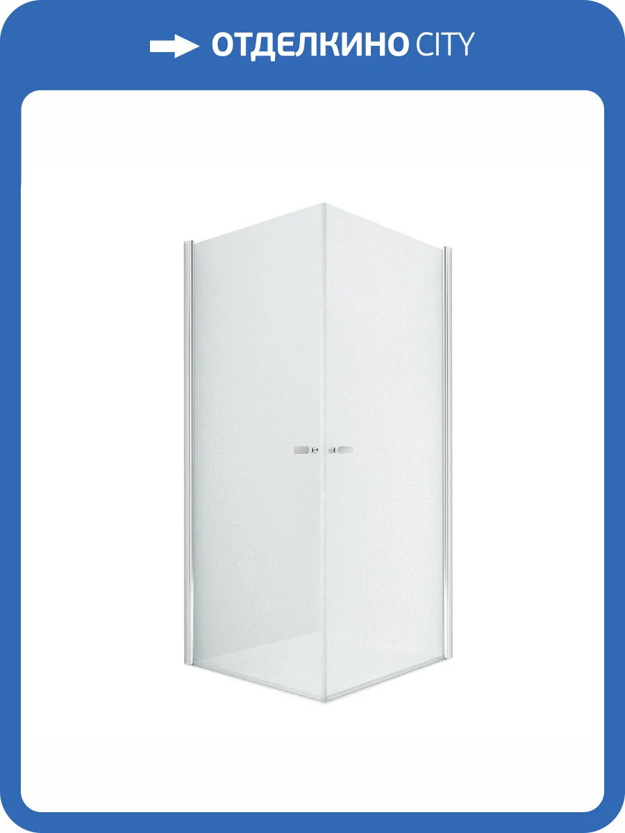 Душевое ограждение NEW TRENDY NEW SOLEO 2D 80x90x195 D-0140A/D-0141A (хром) фото 7