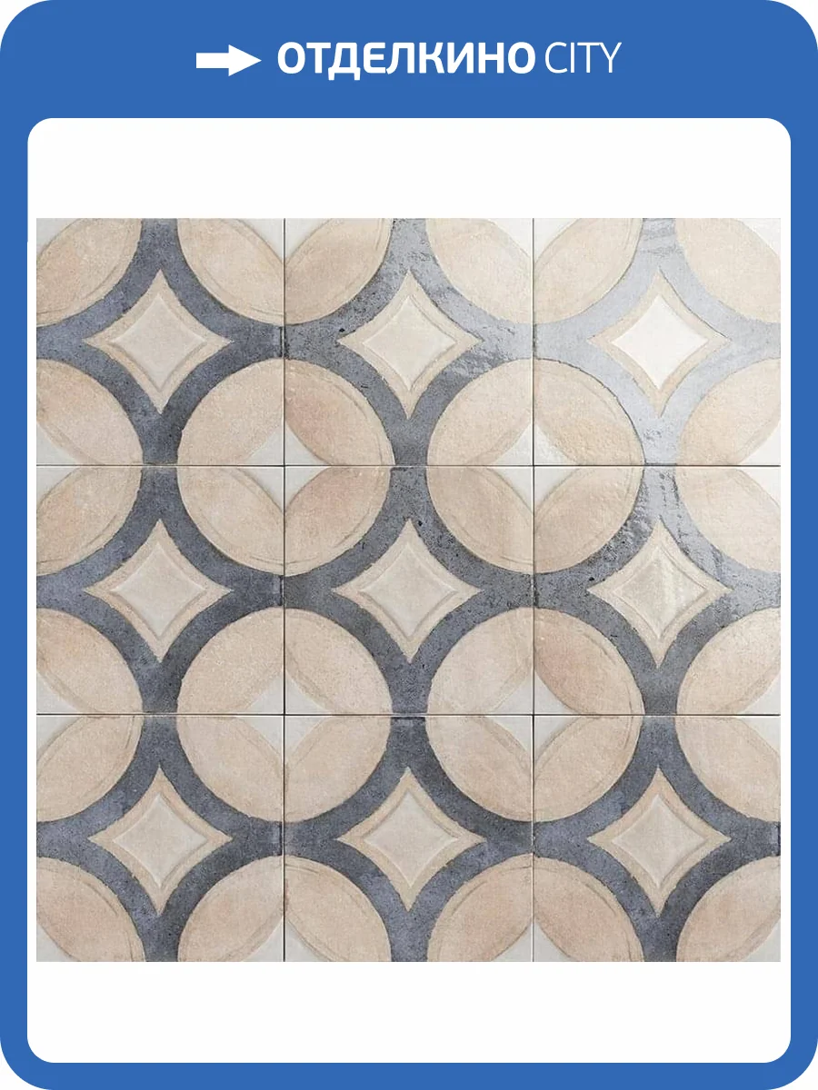 Декор Mainzu Fondant Decor Blanc Matt 20x20 фото 3