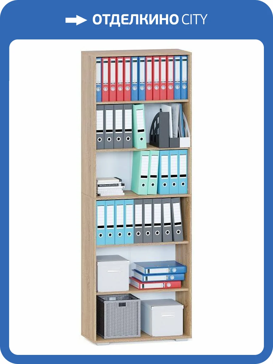 Стеллаж Сокол ШУ-352 00-00016319 Дуб сонома фото 4