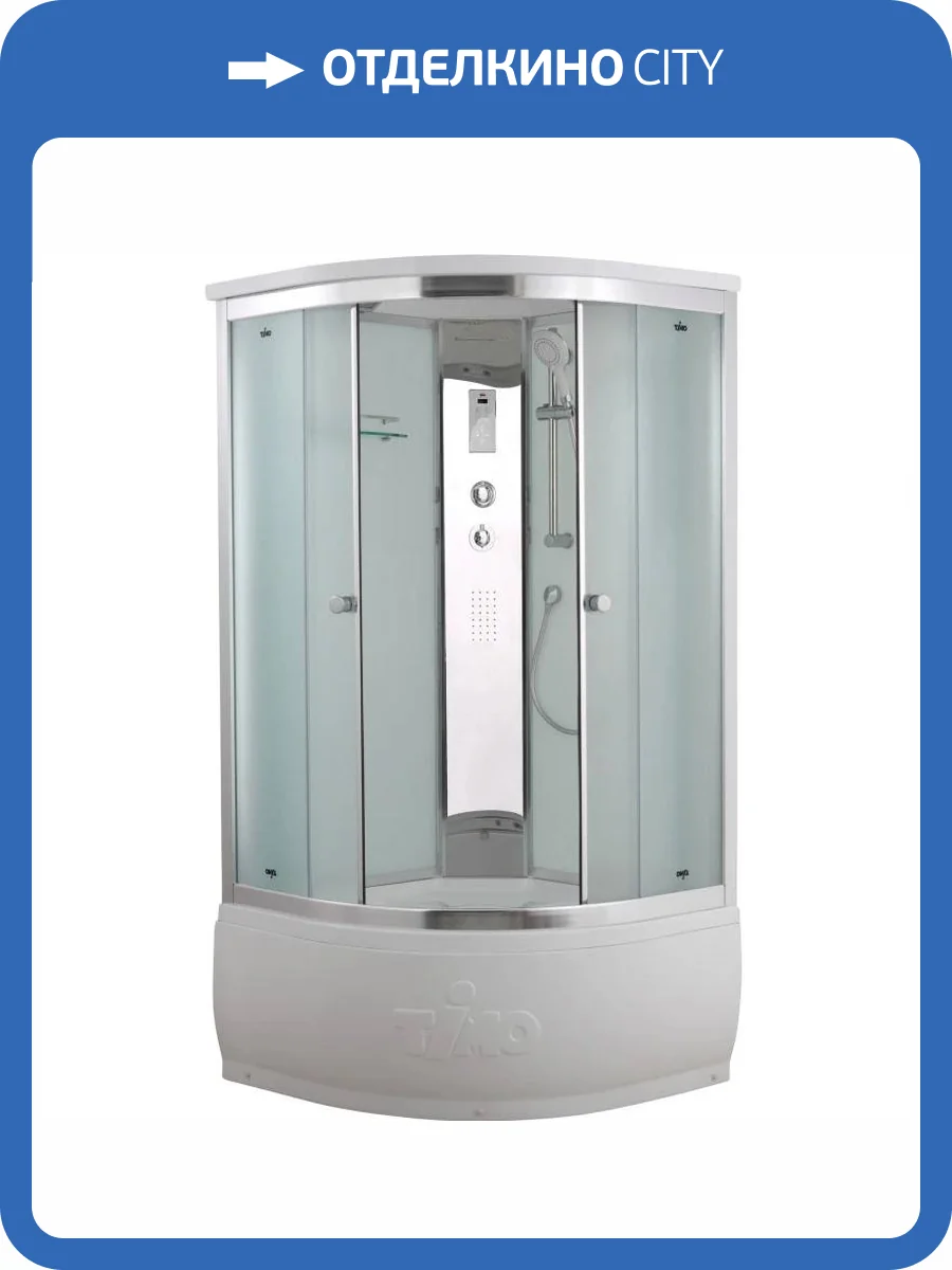 Душевая кабина Timo Comfort T-8800F с высоким поддоном, с сиденьем фото 2