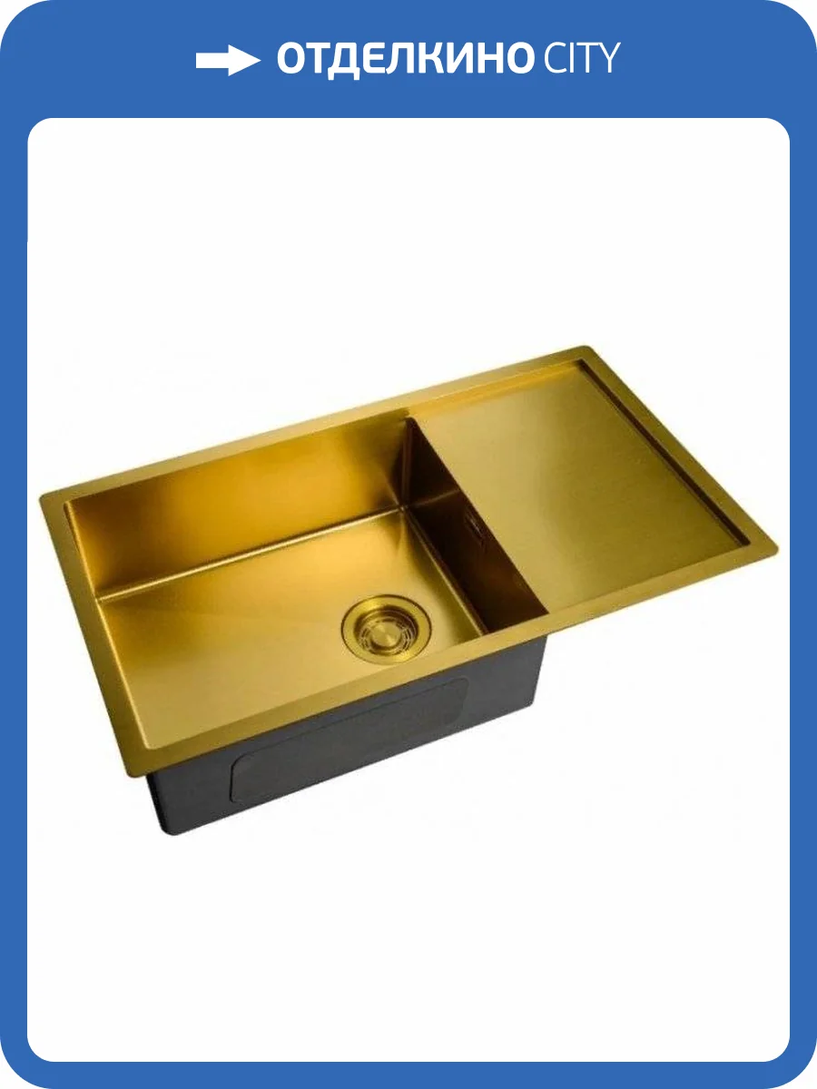 Мойка кухонная Zorg Light ZL R 780440 BRONZE фото 3