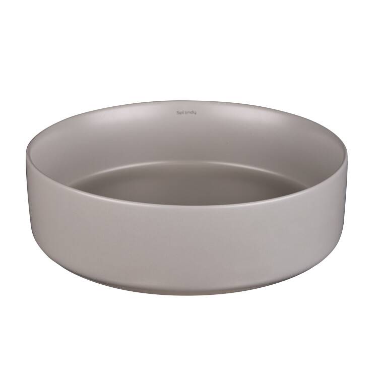 Раковина Splendy Bliss BL10540T0NDM серая матовая 40.5x40.5