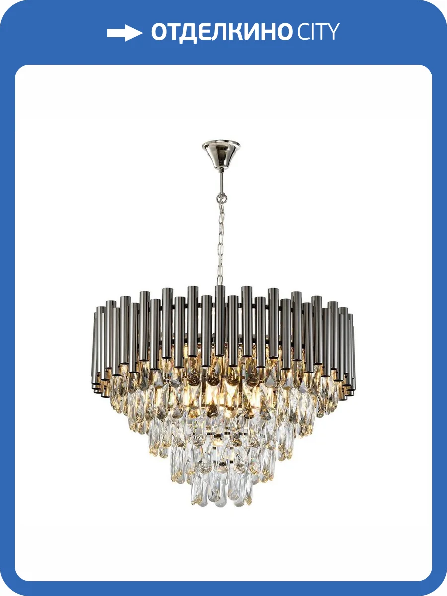 Подвесная люстра iLamp Savage P9510-8 NIC фото 4