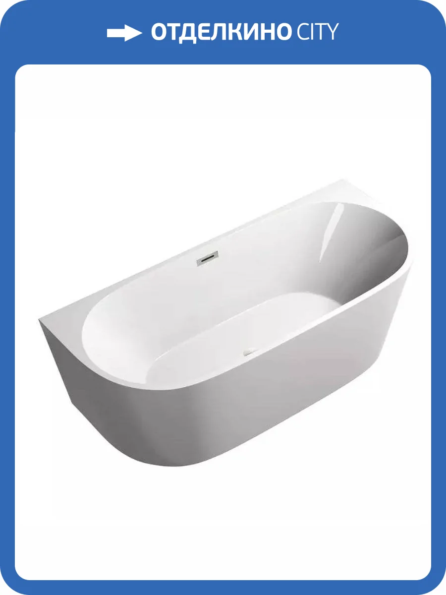 Акриловая ванна Cerutti Spa Vettore W CT9345 170x75 фото 7