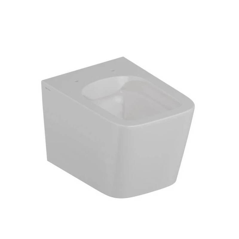 Унитаз подвесной Knotlor Essence WC50WG безободковый, сиденье микролифт, белый фото 3