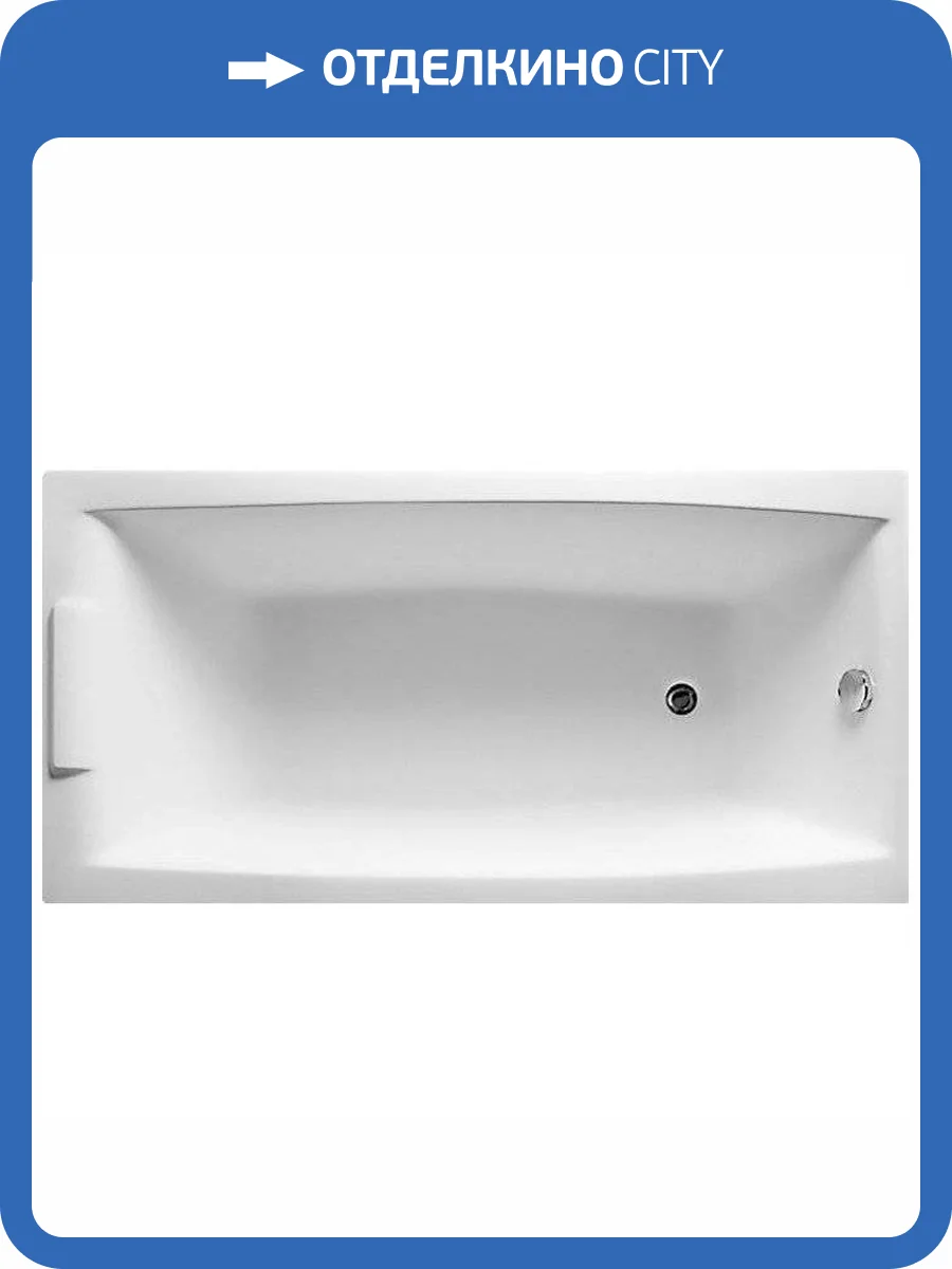Акриловая ванна Marka One Aelita 150x75 с каркасом фото 6