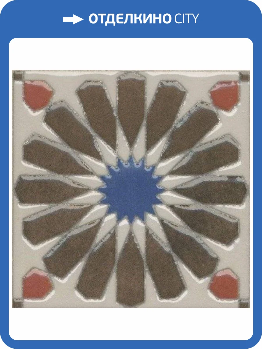 Керамическая плитка Kerama Marazzi Паласио VT/A65/1266H 9.9x9.9 фото 2