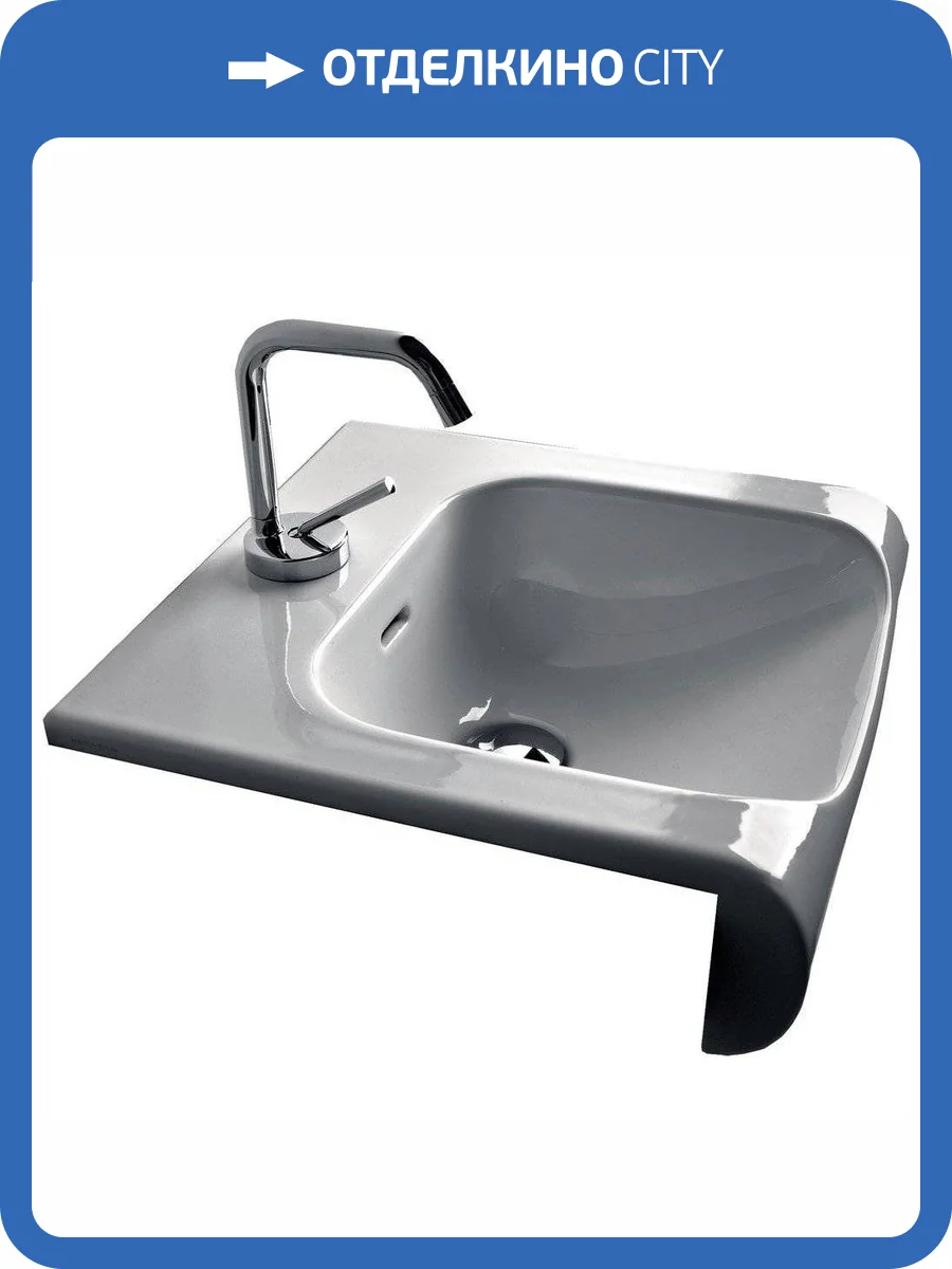 Раковина Kerasan Inka 341201*1 40 см фото 4