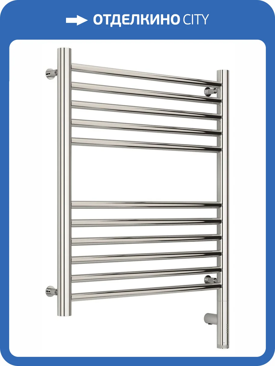 Полотенцесушитель электрический Сунержа Богема 3.0 прямая 1021-5805-6050 600х500 МЭМ правый фото 3