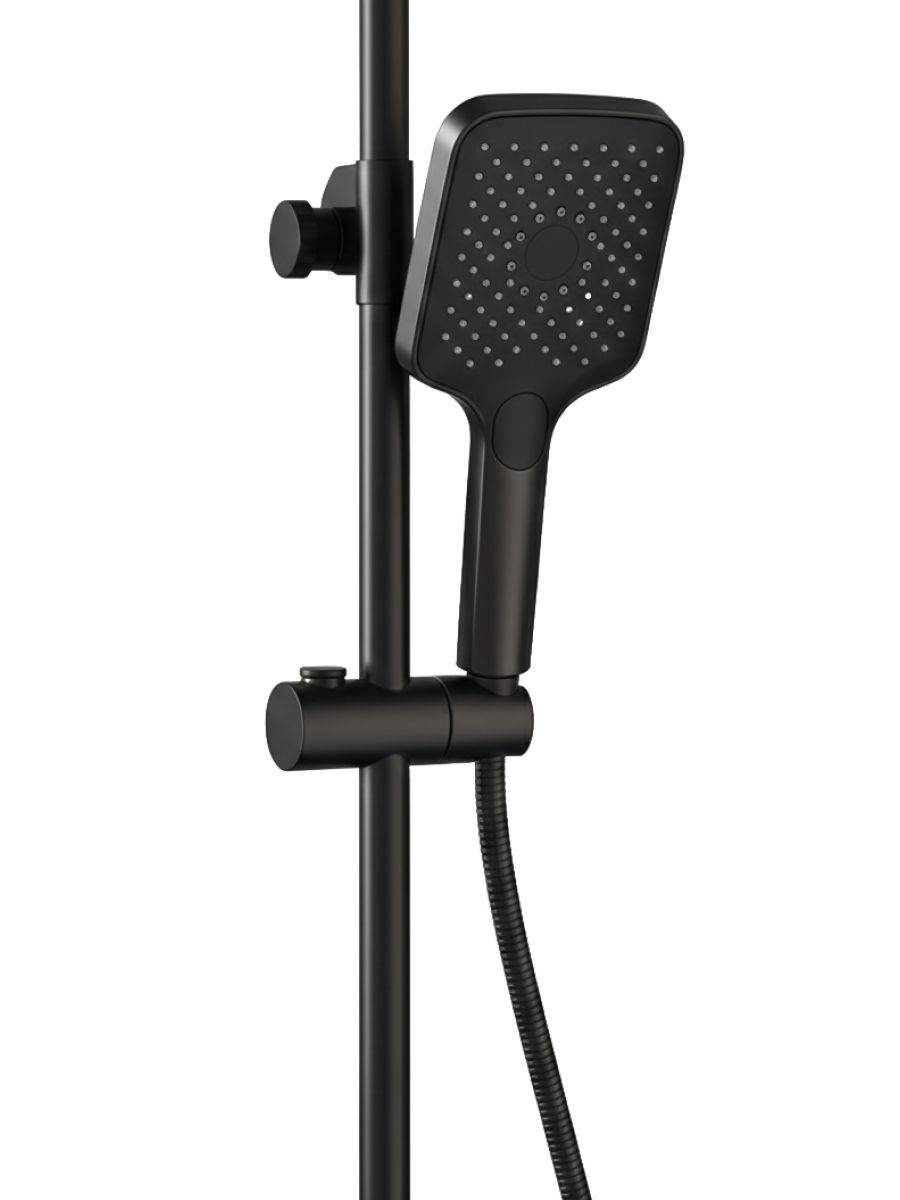 Душевая система Watersense Aurora Powerful W01819 графит фото 13