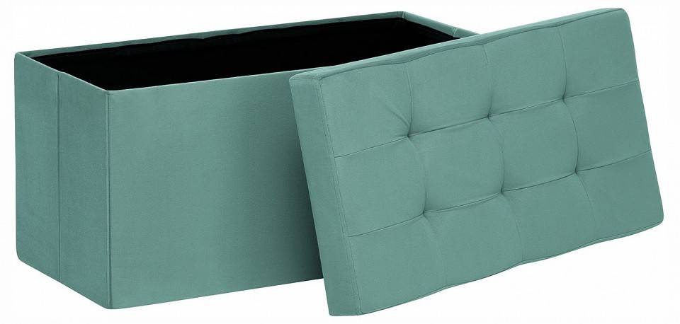 Банкетка-сундук Leset Леда 4687205442215 Голубой Velutto 43 фото 4
