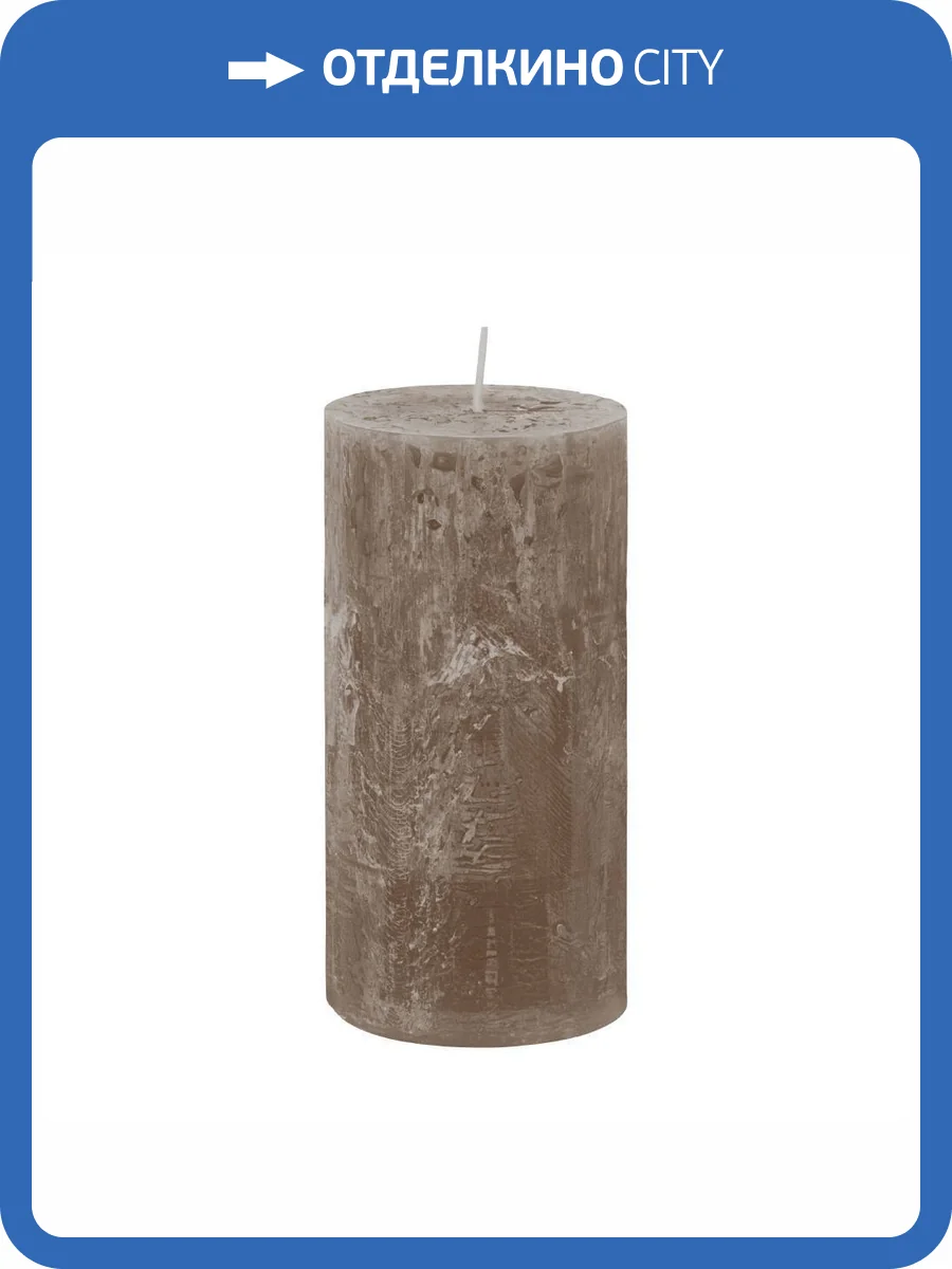 Свеча декоративная Eglo Glenbarr 422576 светло-коричневый парафин (7x14) фото 3
