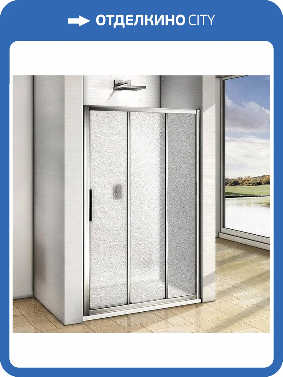 Душевая дверь в нишу Good Door Orion WTW-140-G-CH фото 6