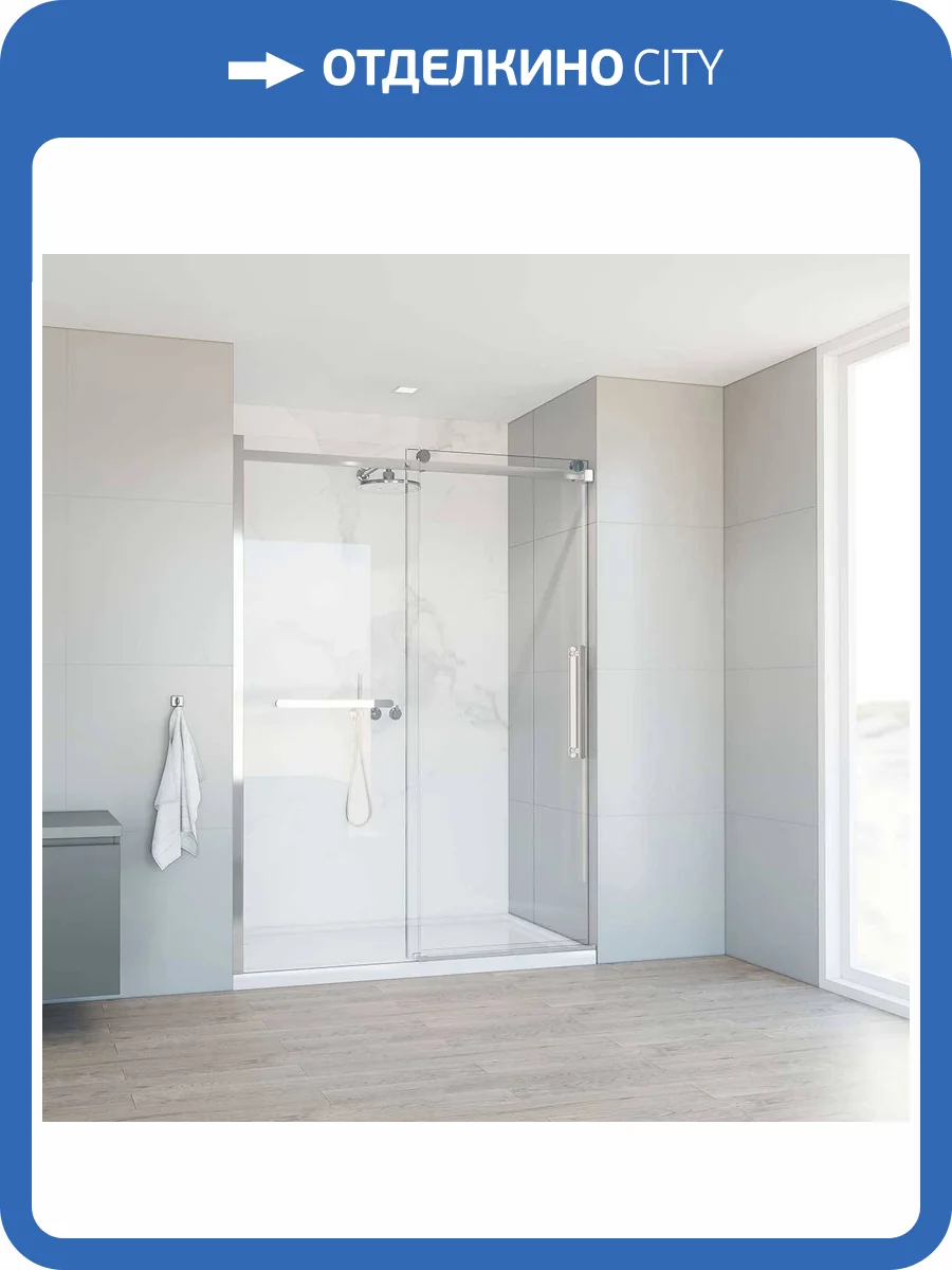 Душевая дверь Vincea Como Soft VDS-1CS150CL 1500, хром, стекло прозрачное фото 11