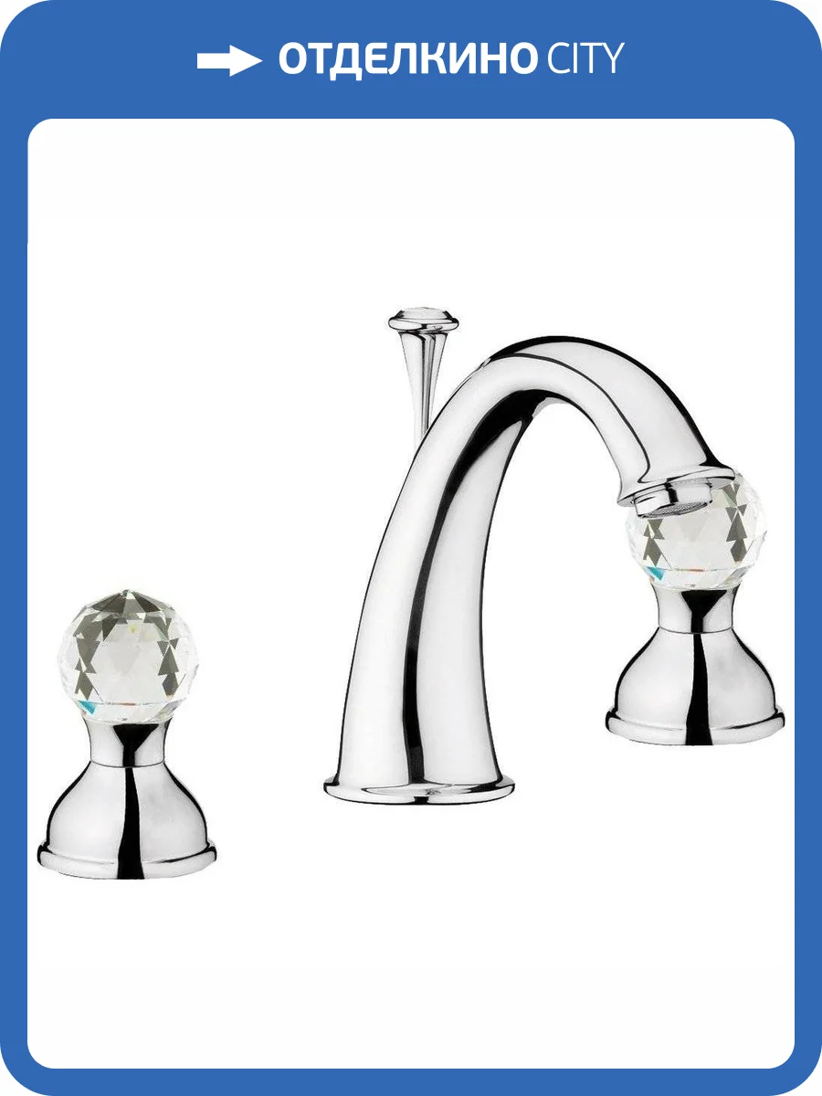 Смеситель для раковины Webert Karenina KA750101015 Chrome хром фото 7