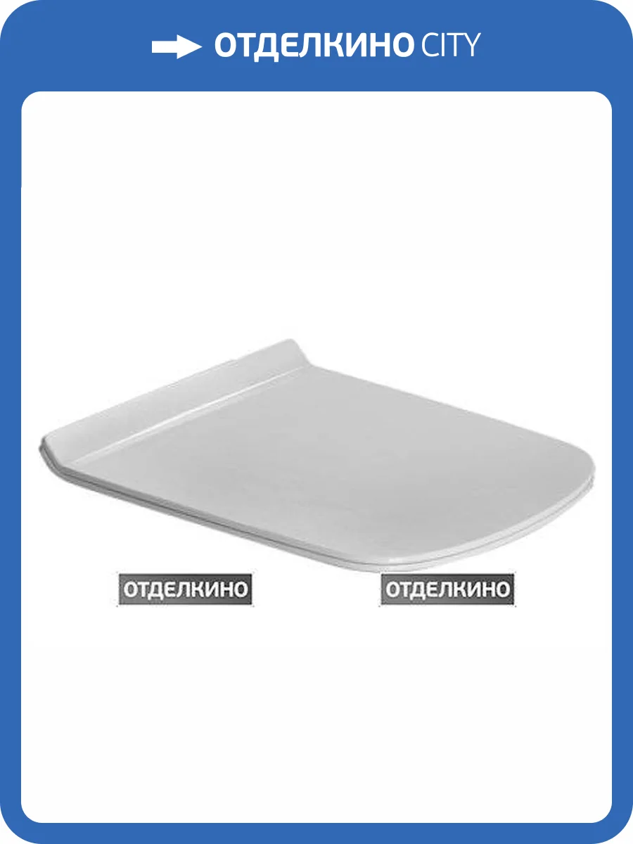 Крышка-сиденье Duravit DuraStyle 0060590000 с микролифтом, петли хром фото 2