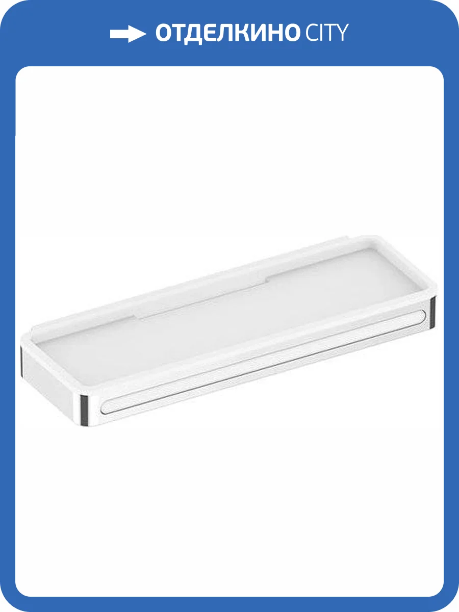 Полка Keuco Plan 14959 хром, белая фото 3