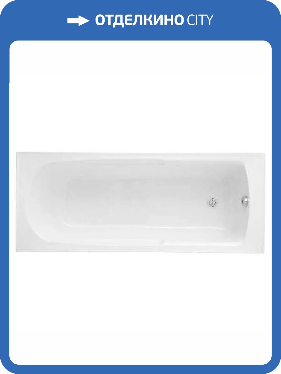 Акриловая ванна Aquanet Extra 205482 170x70 с каркасом фото 4